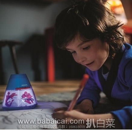 Philips 飞利浦 迪斯尼公主 睡眠安抚 投影小夜灯 原价,现.99,直邮免税,到手¥109