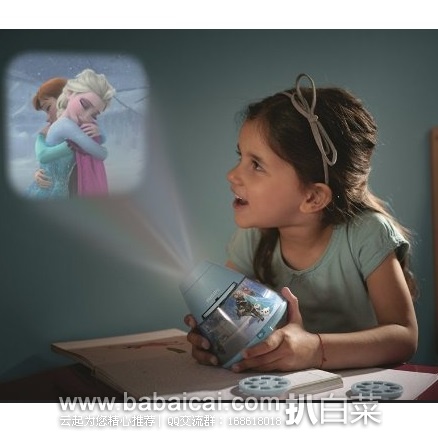 Philips 飞利浦 迪斯尼公主 睡眠安抚 投影小夜灯 原价,现.99,直邮免税,到手¥109