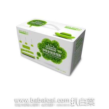 天猫商城:蔓诗兰 竹炭包 活性炭包 装修除味除甲醛 汽车净化 50g*40包送2个检测盒 原价¥268