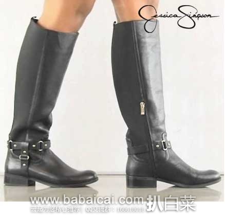 6PM:Jessica Simpson 杰西卡·辛普森 Reade 女士高筒靴 原价9,1.8折售价.99