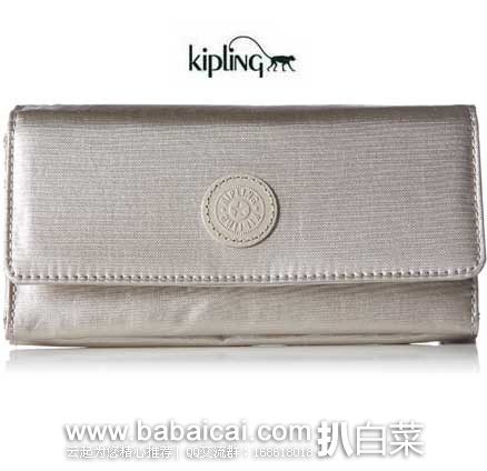 Kipling Womens Brownie Bp Wallet 吉普林 钱包 英国亚马逊:KIPLING 吉普林 Brownie Bp Wallet 女士 翻盖钱包 (原价£39,现售价£17.11),直邮退税后实付£14.26