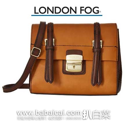 6PM:London Fog 伦敦雾 女士 小号 单肩手提包 原价5,现特价.99