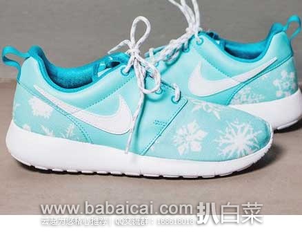 6PM:Nike 耐克 Roshe One Print 大童款 时尚清新跑鞋 原价,现特价.99