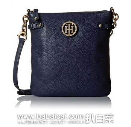 Tommy Hilfiger Sadie Leather Cross Body Bag Tommy Hilfiger 汤米希尔费格 女士真皮单肩包 原价,现售价.21