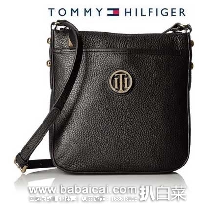 TOMMY HILFIGER 汤米希尔费格 女士 真皮单肩斜挎包 原价,现特价.2