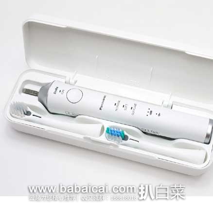 日本亚马逊：Panasonic 松下 超声波振动电动牙刷EW-DE54-W   史低价13708日元（约￥887）