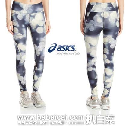 ASICS Women's Graphic Tights 女士运动印花紧身裤 ASICS 亚瑟士 女士 印花款 运动 紧身裤 原价,现1.5折售价.27起