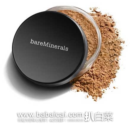 Lookfantastic英国官网:BARE MINERALS 纯天然矿物质零毛孔粉底液 现售价£26,额外75折后 £19.5