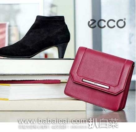 ECCO Glady Small Saddle Bag 爱步女士真皮单肩手提包 6PM:ECCO 爱步 Glade Handbag 女士 真皮 单肩斜挎包 (原价0,现4折2.99),公码9折后实付1.69