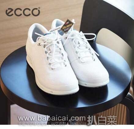 ECCO 爱步 男士真皮休闲鞋 带GTX防水 法国亚马逊:ECCO 爱步 男士真皮休闲鞋 带GTX防水 现售价降至€87.5,直邮退税后实付新低€72.92