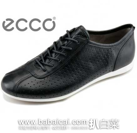 ECCO Women's TOUCH SNEAKER爱步触感休闲女士平底鞋 法国亚马逊:ECCO 爱步 触感 女士 真皮平底鞋(原价€83.88,现3.3折售价降至€48), 直邮退税后实付€40