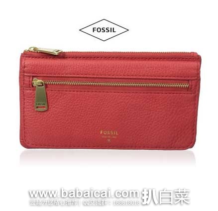 Fossil Preston Flap Wallet 化石女士长款钱包 FOSSIL Preston Flap 化石 女士 长款真皮钱包 现特价.7