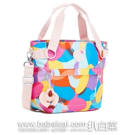 Kipling 吉普林 Gene Printed 女士手提包 印花单肩包 原价$,现.99,到手约¥355