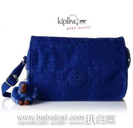 Kipling 吉普林 单肩小挎包 法国亚马逊:Kipling 吉普林 单肩小挎包 (原价€41.29,现售价€16.49),直邮退税后售价新低€13.74