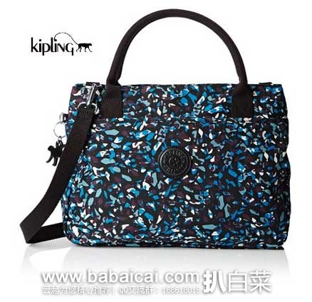 英国亚马逊：KIPLING 吉普林 Caralisa Bp 碎花挎包  （原价£79 ，现特价£28.48），直邮退税实付£23.73