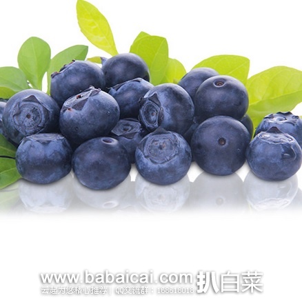天猫商城：佳沃新鲜蓝莓125g*4盒 特价￥48包邮