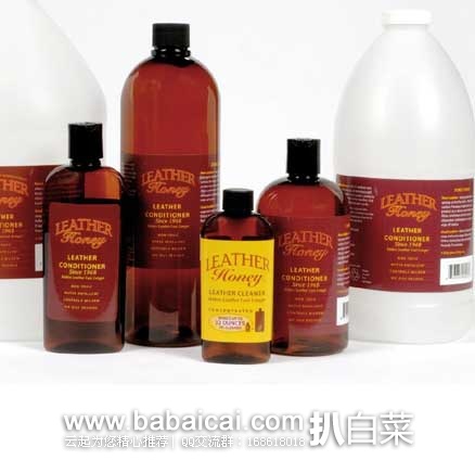 亚马逊中国：LEATHER Honey 皮之蜜 皮革清洁液 4盎司超浓缩装 现秒杀价￥119包邮，新低