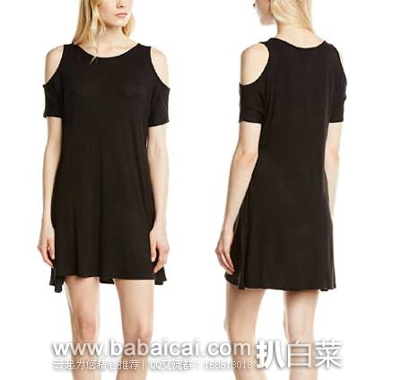 英国亚马逊：New Look 女士 露肩短袖连衣裙 （原价£12.99，现售价£3.85），直邮退税后仅需£3.21