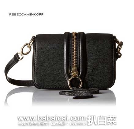 Rebecca Minkoff 瑞贝卡·明可弗 女士真皮 迷你斜挎小包  原价$195，现4.2折售价$81.73