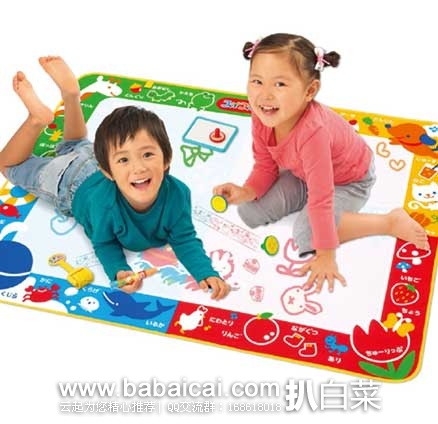 日本亚马逊： pilot 儿童四色彩色水画布  现特价2536日元（约￥160）