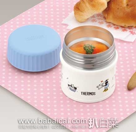 日本亚马逊：THERMOS 膳魔师 米妮卡通款 保温杯焖烧罐 JBI-270DS LB 现售价2277日元（约￥140）