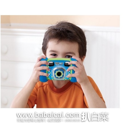 VTech 伟易达 Kidizoom 儿童数码相机  原价$40，现好价$29.88，直邮免税，到手仅￥229
