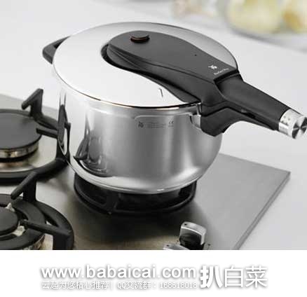 法国亚马逊:WMF PERFECT Pro 次顶级不锈钢压力锅三件套 (4.5L+3L) 原价€239,现4.4折€105.64,新低