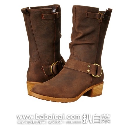Hush Puppies 暇步士 女士真皮休闲靴 原价4,现左右,到手仅¥360