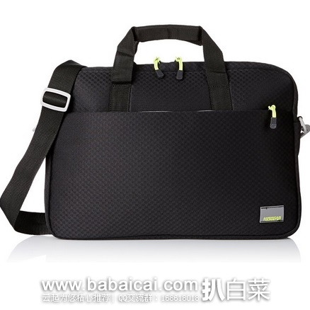 Samsonite 新秀丽 At Air Mesh 15.6寸 超薄超轻电脑包/公文包 历史新低$15.23,直邮含税到手约¥160