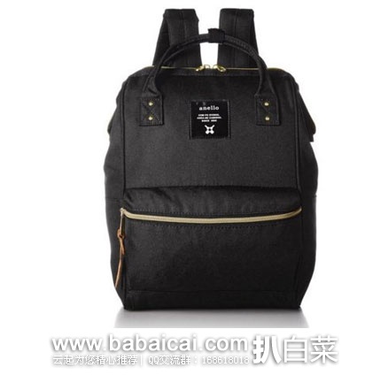 日本亚马逊:日本潮流街包 anello 时尚双肩包 现特价3180日元(约¥198)