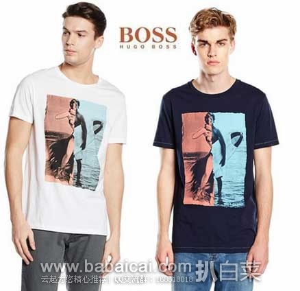 Boss Orange 橙标 Towney 3 男士 纯棉T恤 法国亚马逊:Boss Orange 橙标 Towney 3 男士 纯棉T恤 (原价€55,现售价€24.35),直邮退税后实付€20.29