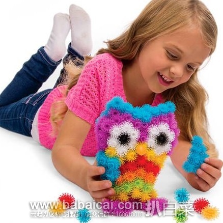 Bunchems 大包毛球拼装玩具 原价,现好价.79,直邮无税,到手约¥156