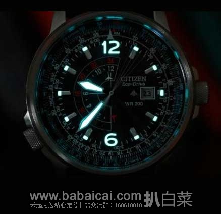 Prime会员7折!CITIZEN 西铁城 BJ7000-52E 夜鹰光动能手表 3.5折新低9.3,到手¥978元
