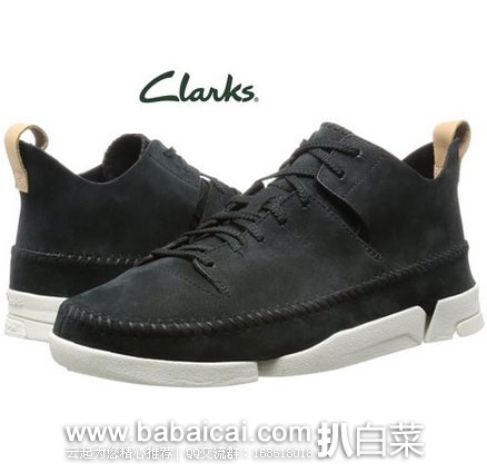Clarks 其乐 男士 绒面真皮休闲鞋