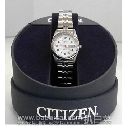 Prime会员7折!Citizen 西铁城 EQ0510-58A 女式时尚石英手表 特价.98,下单7折历史新低.99,到手约¥485