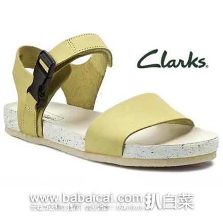Clarks 其乐 Originals经典系列 女士真皮平底凉鞋 英国亚马逊:Clarks 其乐 Originals经典系列 女士真皮平底凉鞋 (原价£60,现降至£30),直邮退税后实付£25