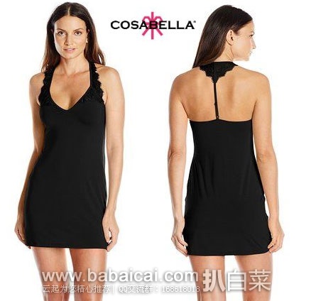 意大利原产 Cosabella 女士 深V吊带睡衣睡裙 意大利原产 Cosabella 女士 深V吊带睡衣睡裙 原价9,现1.7折售价.96