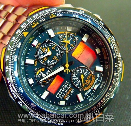 西铁城 Citizen JY0040-59L 空中之鹰蓝天使版电波表