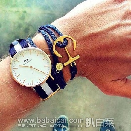 英国亚马逊:Daniel Wellington 丹尼尔惠灵顿 0503DW 女士时尚腕表 原价£129,现£54.83,直邮退税实付新低£45.69,直邮到手仅¥480