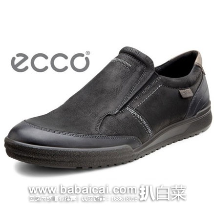 ECCO Fraser, Men's Loafers男士真皮休闲一脚蹬 英国亚马逊:ECCO 爱步 Loafers 男士一脚蹬休闲鞋 (原价£100,现售价£50),直邮退税后实付£41.67