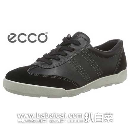 ECCO 爱步 女士 CRISP II 真皮休闲系带鞋 法国亚马逊:ECCO 爱步 女士 CRISP II 真皮休闲系带鞋 (原价€66.63,现售价降至€37.91),直邮退税后实付€31.59