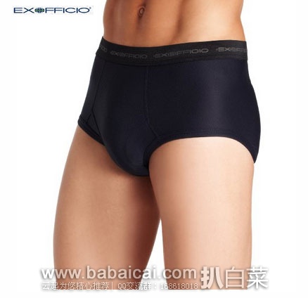 ExOfficio Give-N-Go 男士速干防菌内裤 常年销量第一,ExOfficio Give-N-Go 男士速干防菌内裤 现售价降至.23