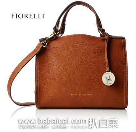 Fiorelli 费莱丽 Hayden 女士 真皮手提挎包 英国亚马逊:Fiorelli 费莱丽 Hayden 女士 真皮手提挎包 (原价£55,现特价£30.15),直邮自动退税后£25.13