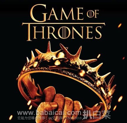 英国亚马逊:多款 正版授权GAME of THRONES权利的游戏 休闲印花纯棉T恤 降至好价!