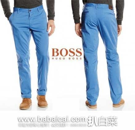 Boss Orange 橙标 男士休闲裤 英国亚马逊:Boss Orange 橙标 男士休闲裤 (原价£99,现售价£34.56),直邮退税后实付£28.8
