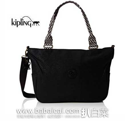 法国亚马逊:KIPLING 吉普林 大号单肩手提包 (原价€90,现售价降至€36),直邮退税后实付€30
