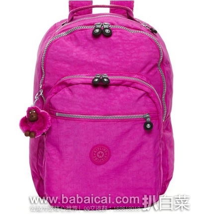 Prime会员7折!KIPLING 吉普林 Seoul 大号双肩背包原价9,现.74,下单7折新低.62,到手¥375