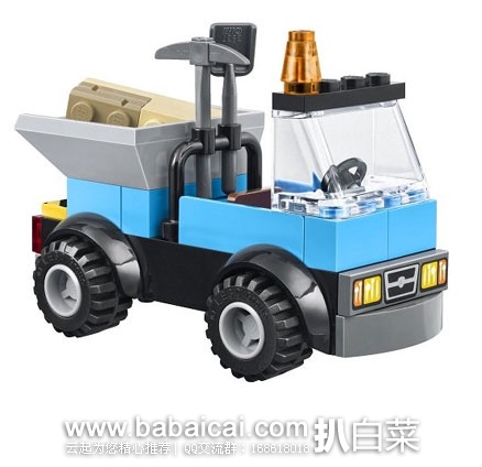 LEGO 乐高 10667 小拼砌师系列建筑工地 积木拼插儿童益智玩具(共含160个颗粒) 现史低价.99