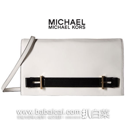 MICHAEL Michael Kors 女士 真皮单肩包手拿包 6PM:MICHAEL Michael Kors 女士 真皮单肩包手拿包 原价8,现5折售价4.99