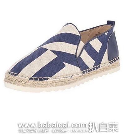 Nine West 玖熙 女士亚麻平底渔夫鞋 原价$70,现$15.09左右,到手仅¥150